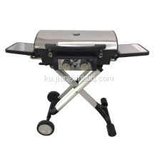 Aluminum Die-Cast Alloy 2 Burners Gaz Grill